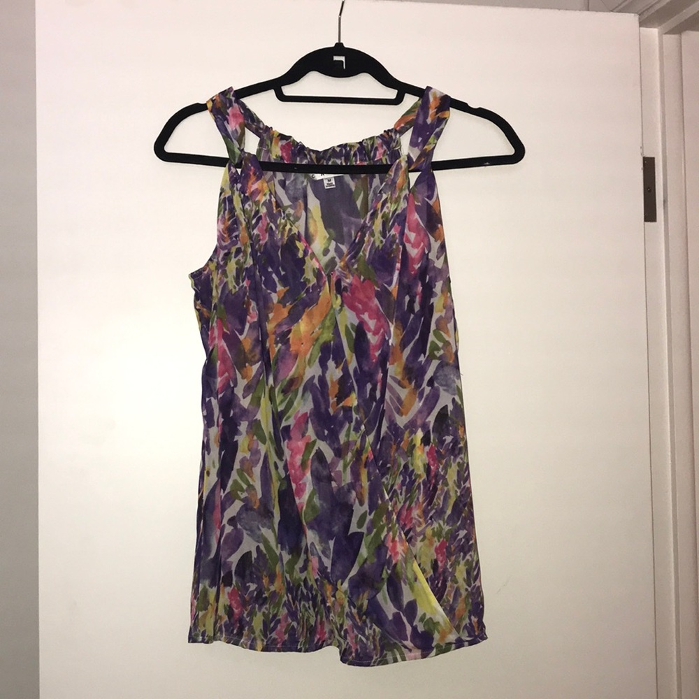 Cabi floral top